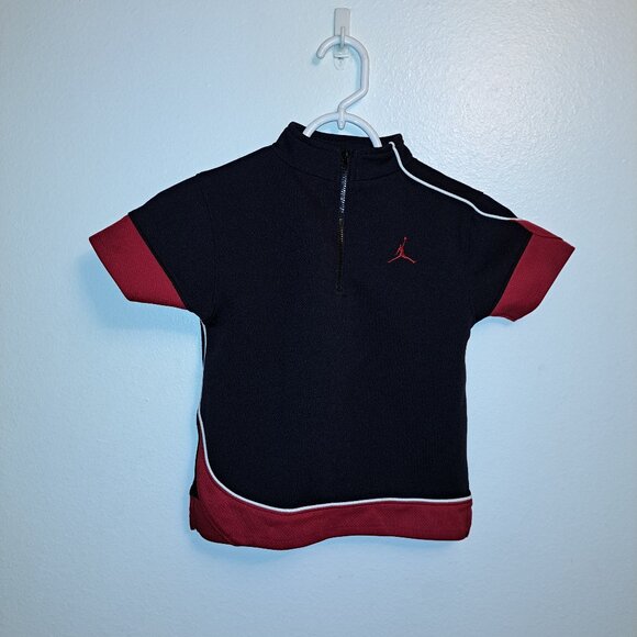 Jordan Other - Nike Air Jordan Jumpman short-sleeve 1/4 zip shirt.